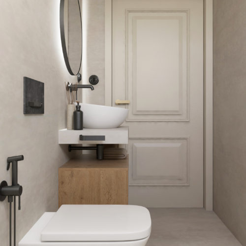 WC, umývadlo